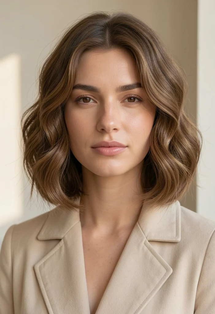 Wavy Italian Bob
