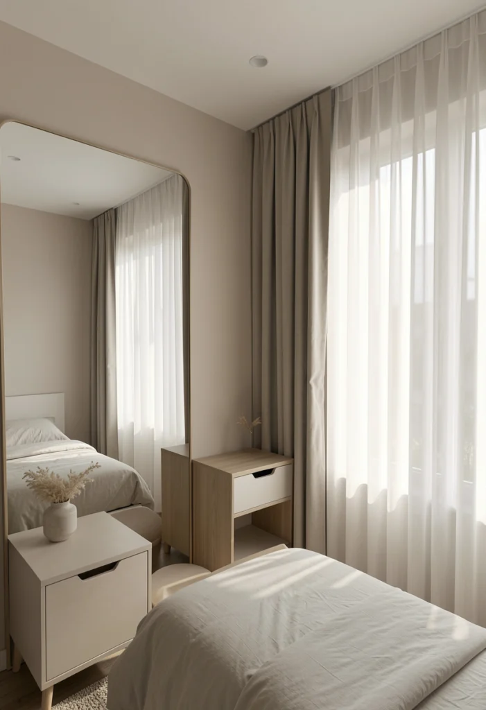 Add Mirrors to Enhance Space