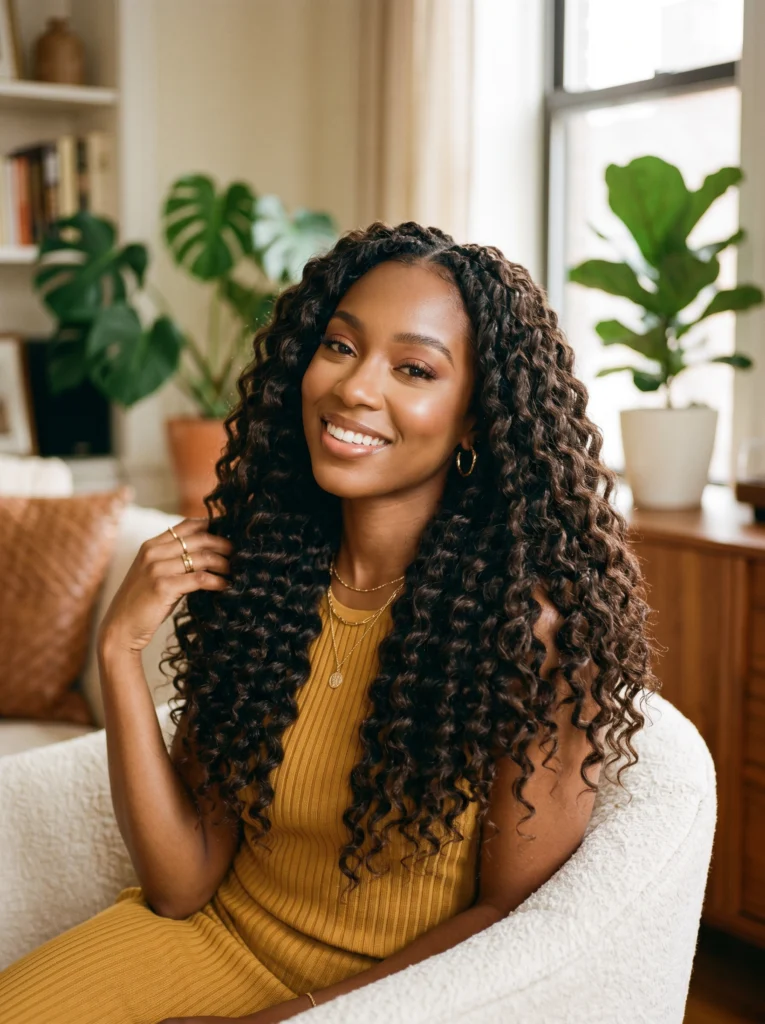 Deep Wave Crochet Braids