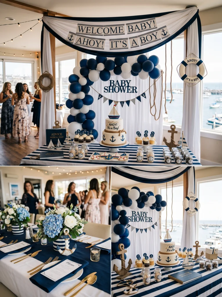 Nautical Baby Boy Theme