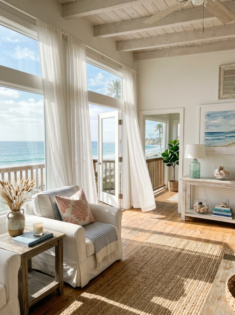 Sheer Curtains for Airy Light