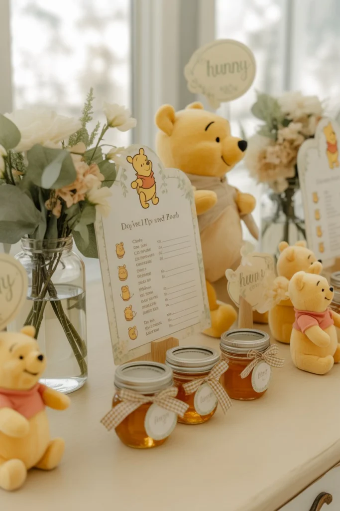 Baby Shower Games with a Pooh Twist
