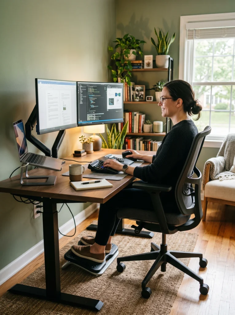 Ergonomic Comfort Setup