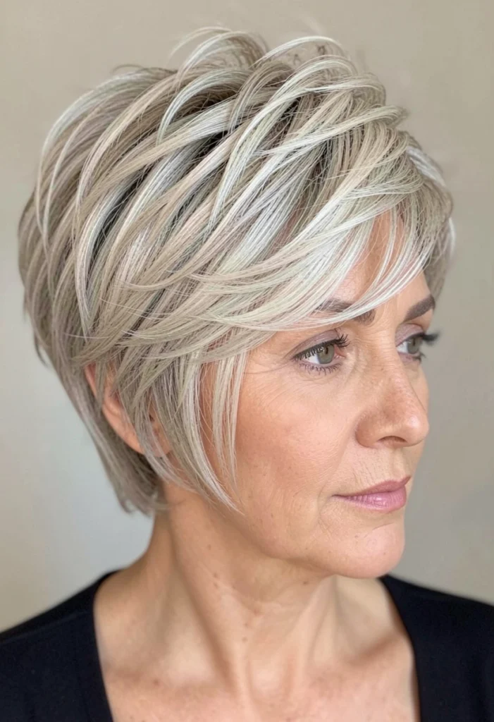 Feathered Choppy Cut