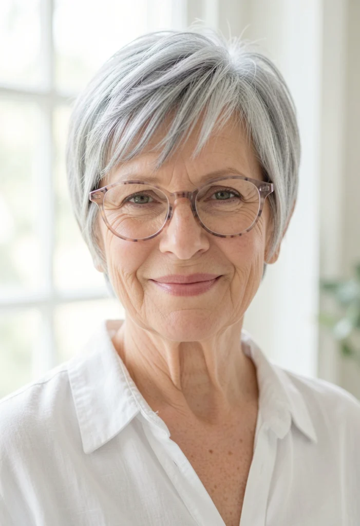 Pixie Bob with Glasses