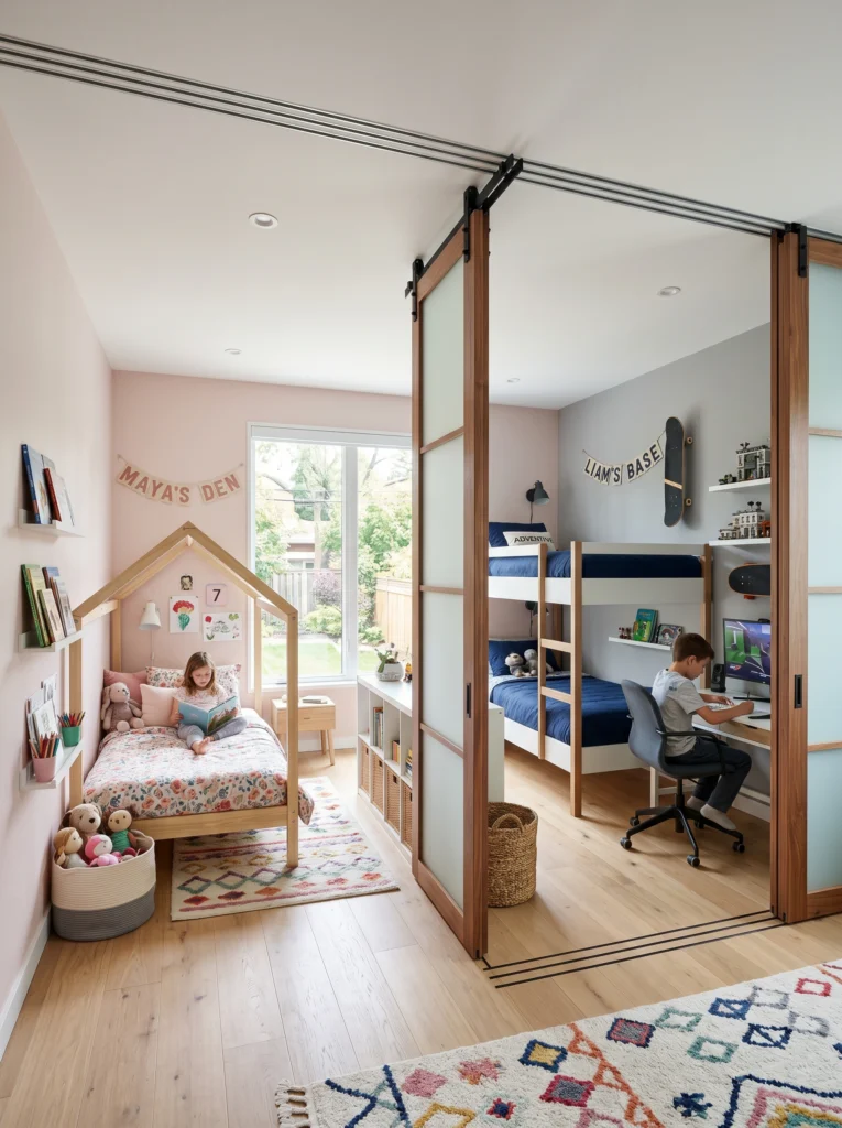 Sliding Partition Room Divider