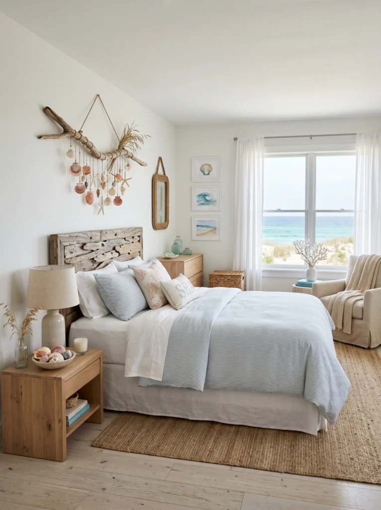 Driftwood and Shell Decor