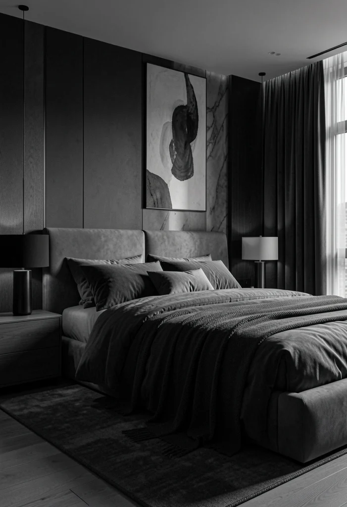 Moody Monochrome Palette