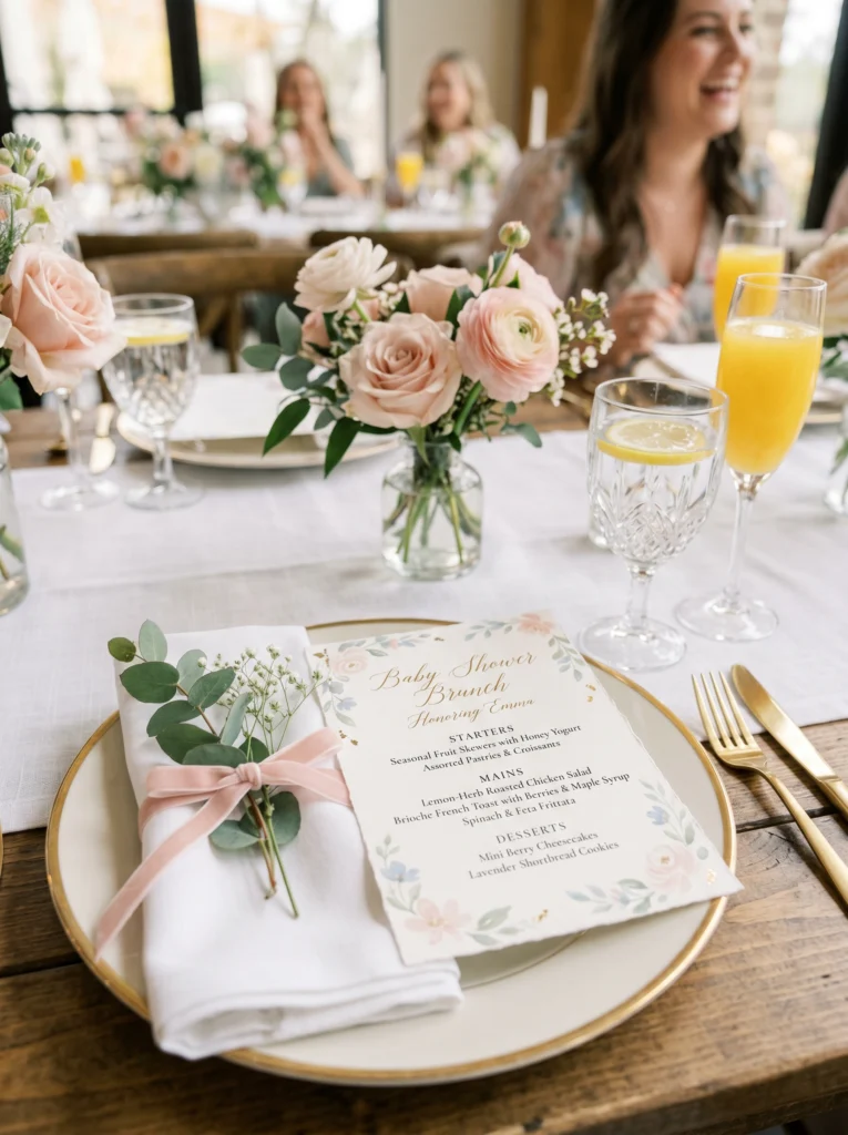 Personalized Menu Cards