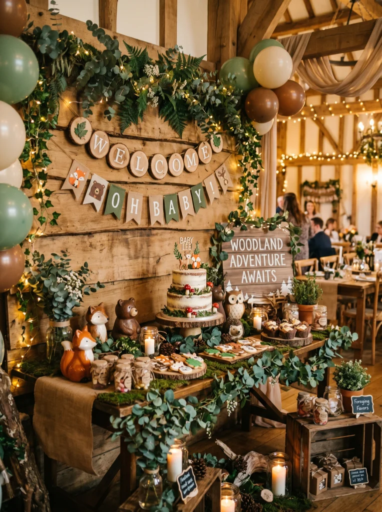 Rustic Woodland Theme