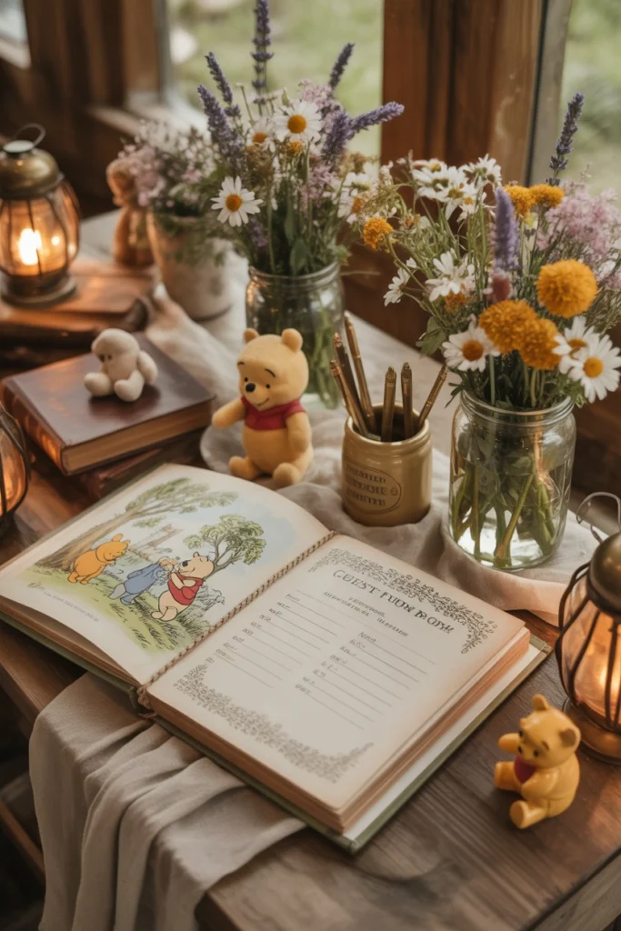 Storybook Guest Book Station