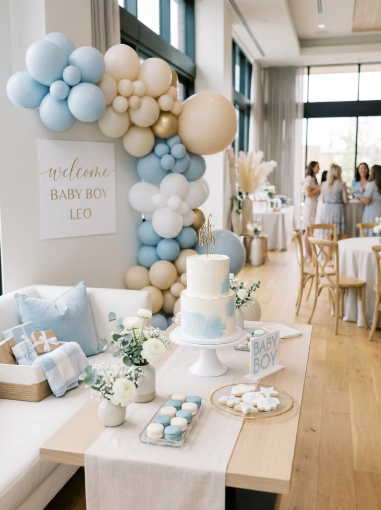 Baby Blue Minimalist Theme