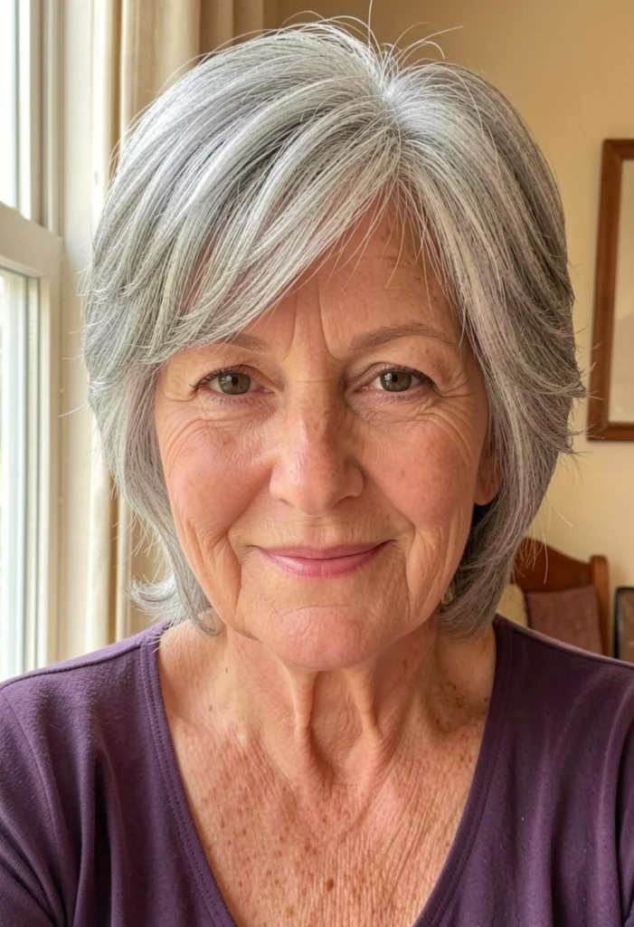  Feathered Layers Cut