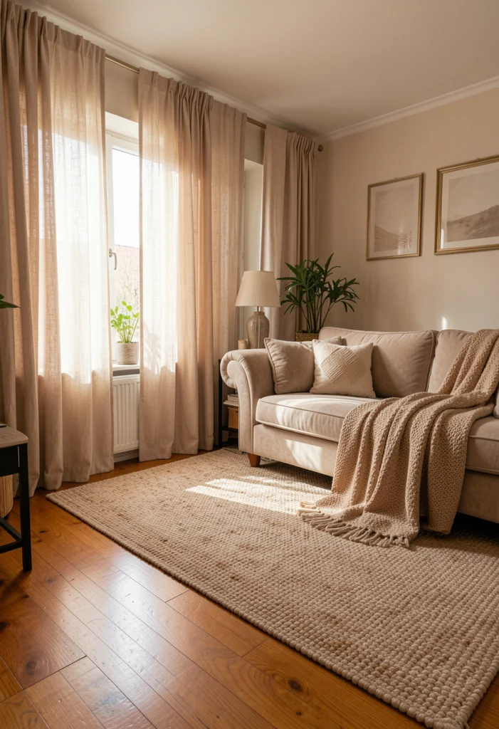 Soft Curtains and Window Treatments