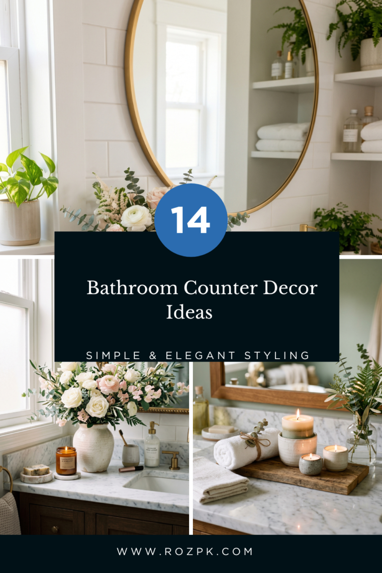 Bathroom Counter Decor Ideas