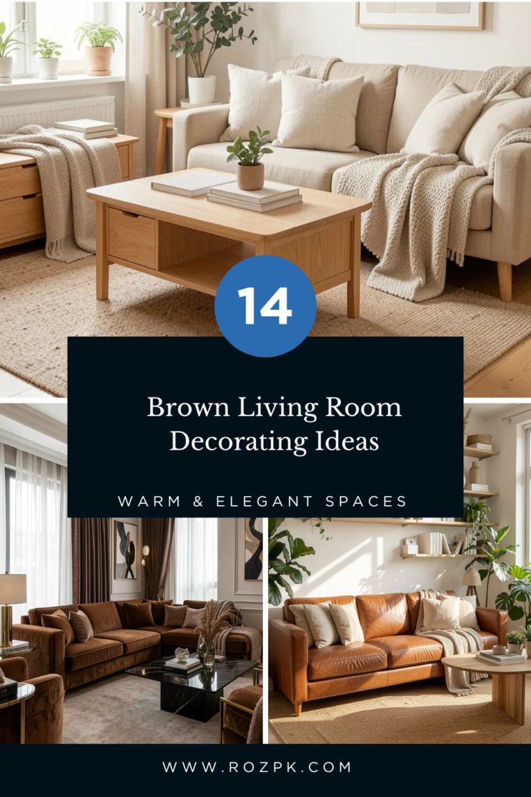 Brown Living Room Decorating Ideas