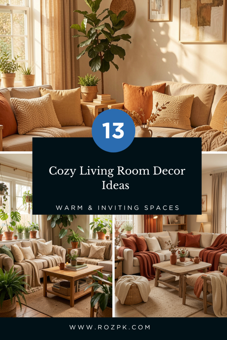 Cozy Living Room Decor Ideas