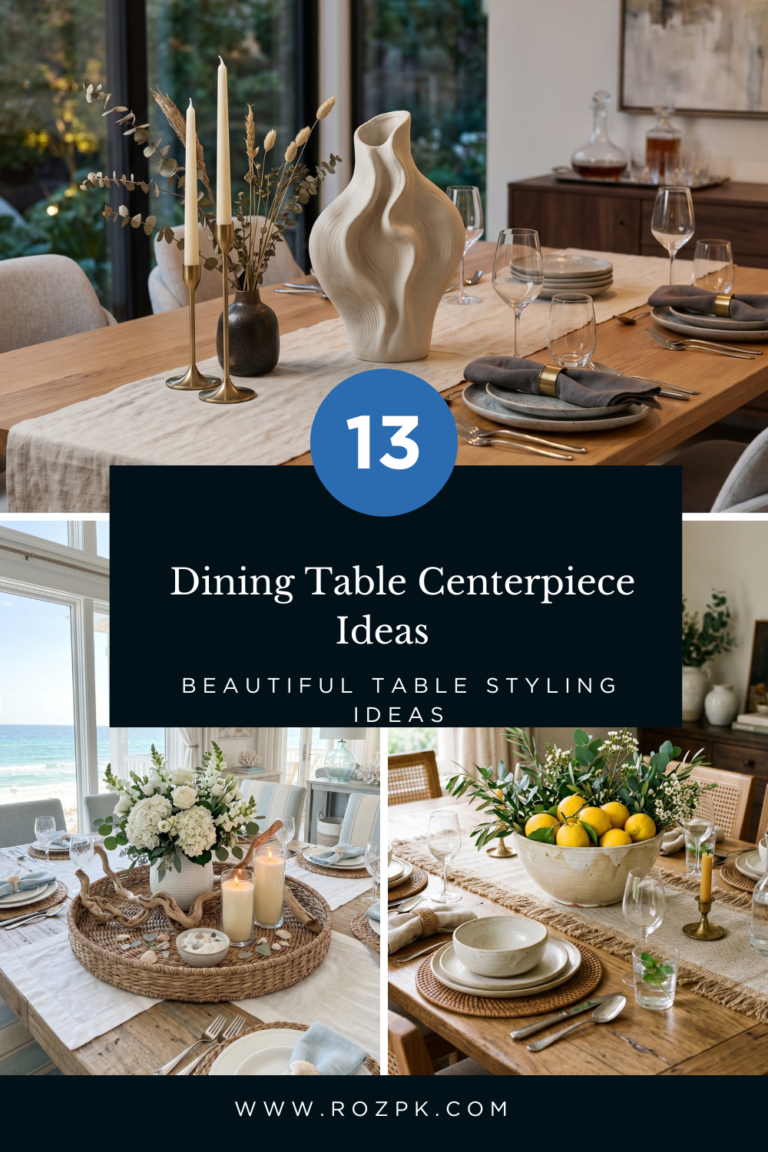 Dining Table Centerpiece Ideas