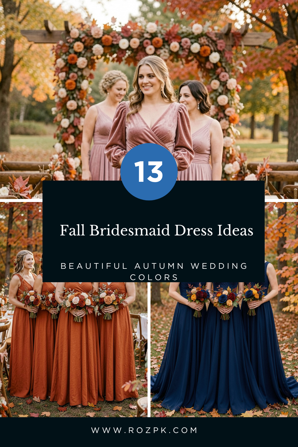 Fall Bridesmaid Dress Ideas