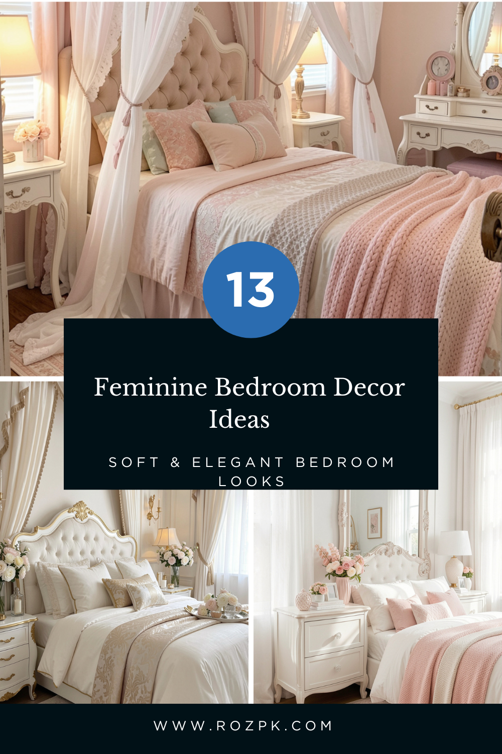 Feminine Bedroom Decor Ideas (1)