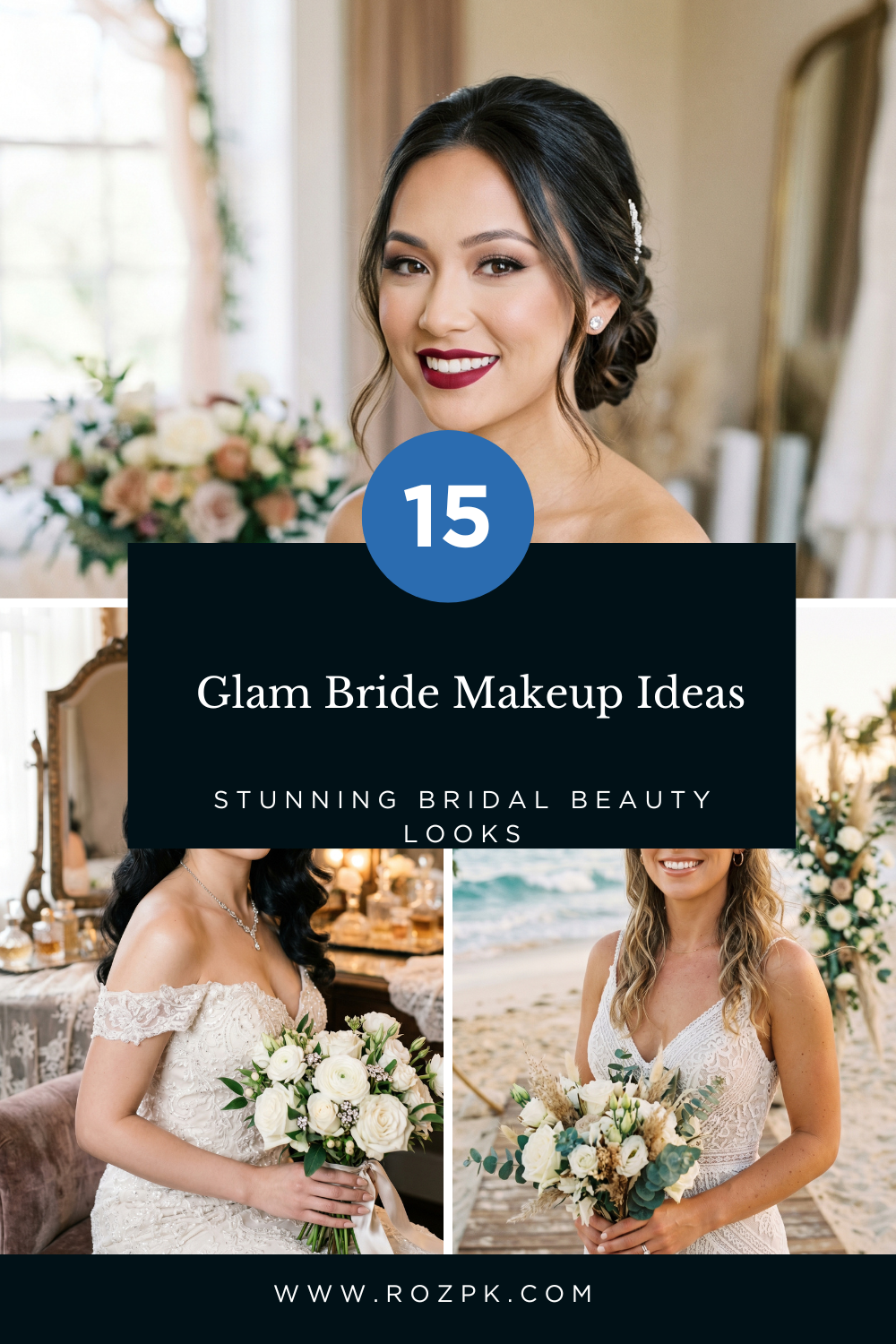 Glam Bride Makeup Ideas