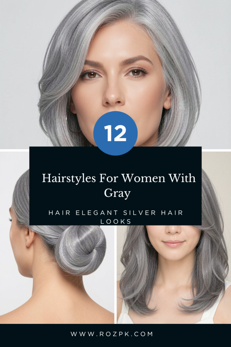 _Hairstyles For Women With Gray