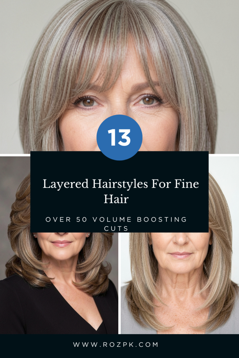Layered Hairstyles For Fine Hair