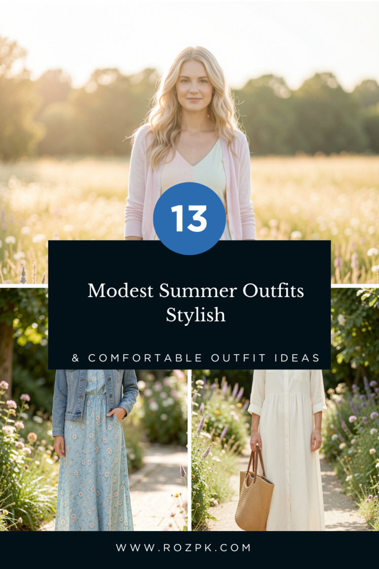 _Modest Summer Outfits Stylish