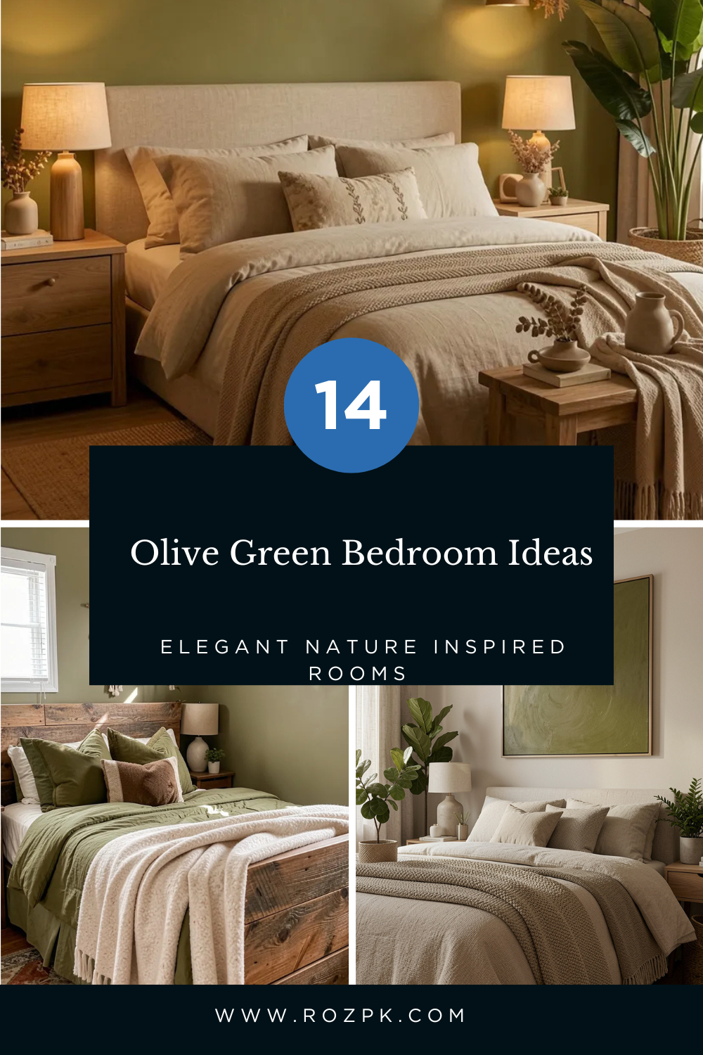Olive Green Bedroom Ideas