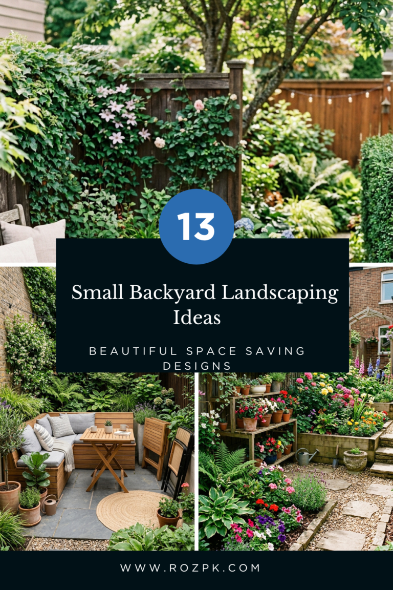 Small Backyard Landscaping Ideas