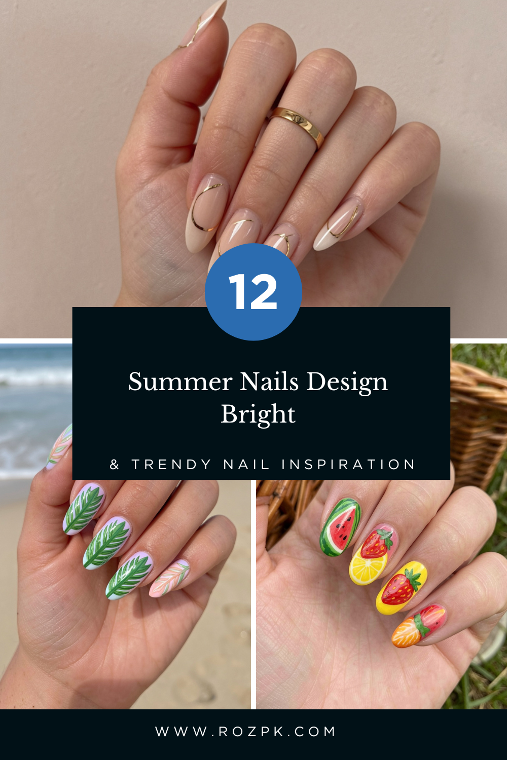 _Summer Nails Design Bright