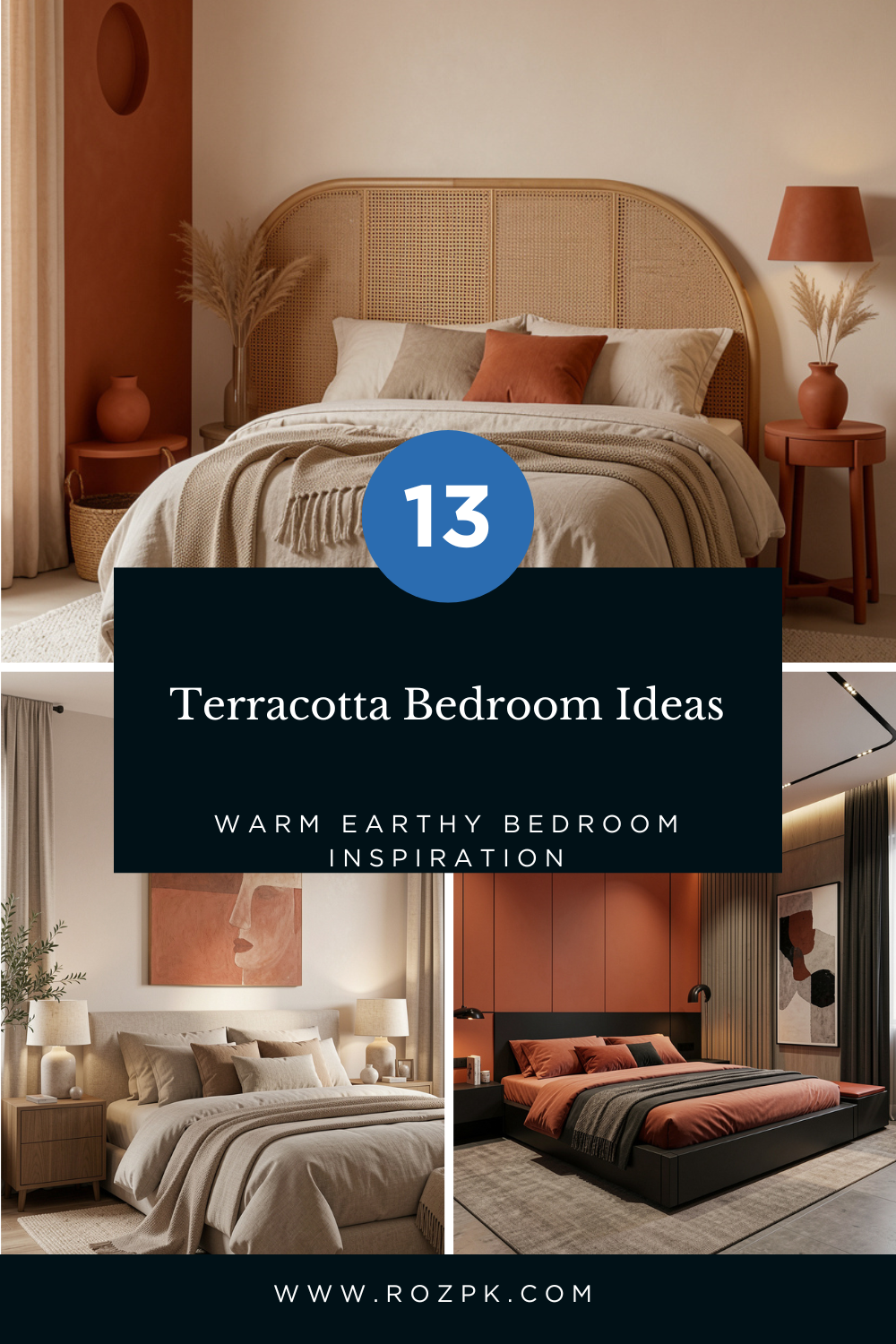 Terracotta Bedroom Ideas