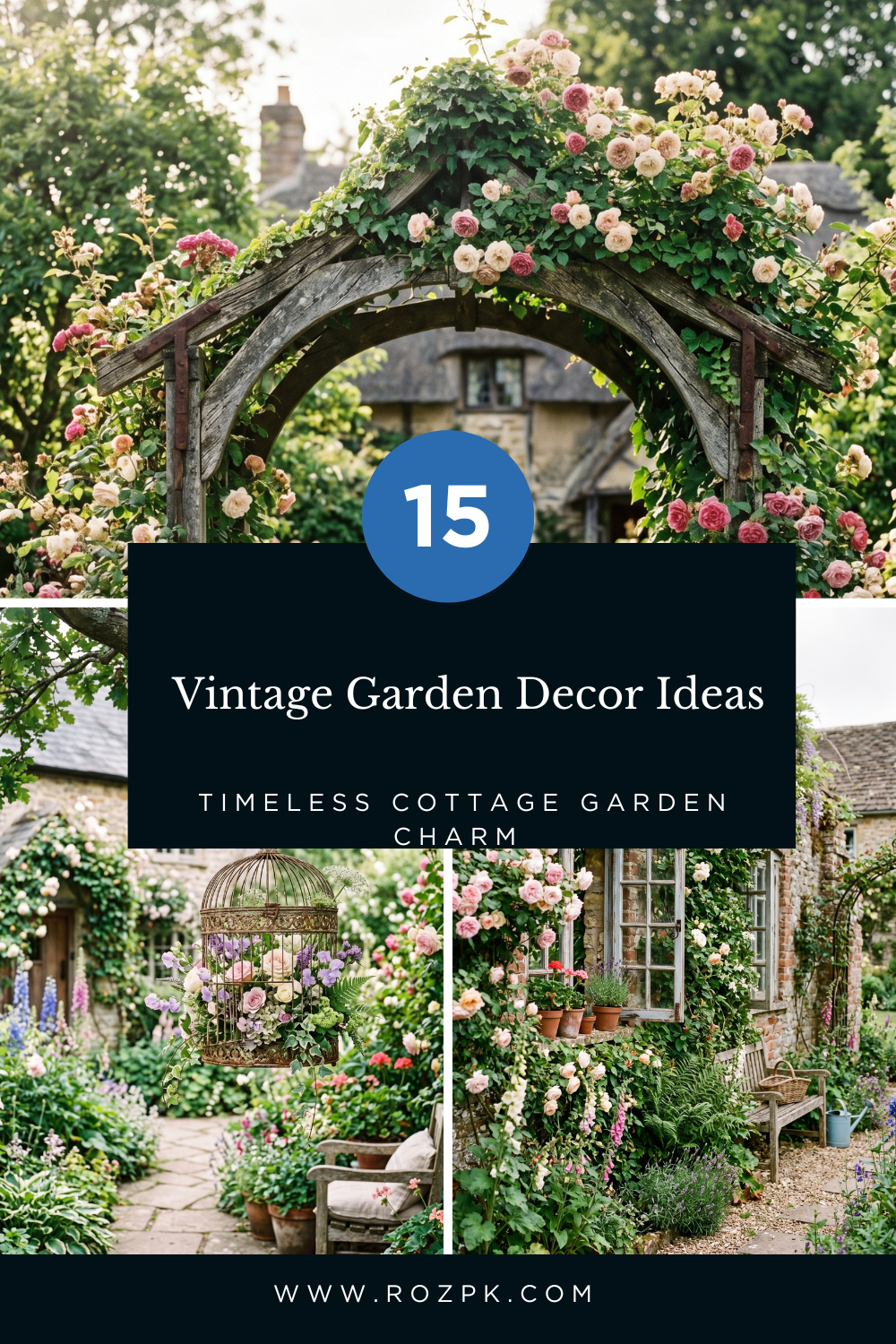 _Vintage Garden Decor Ideas