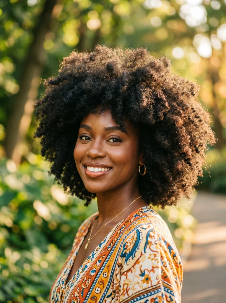 Classic Natural Afro