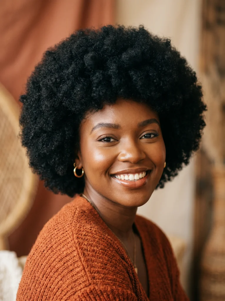 Classic Rounded Afro