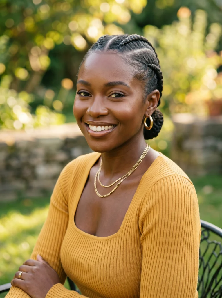 Classic Two Cornrow Braids