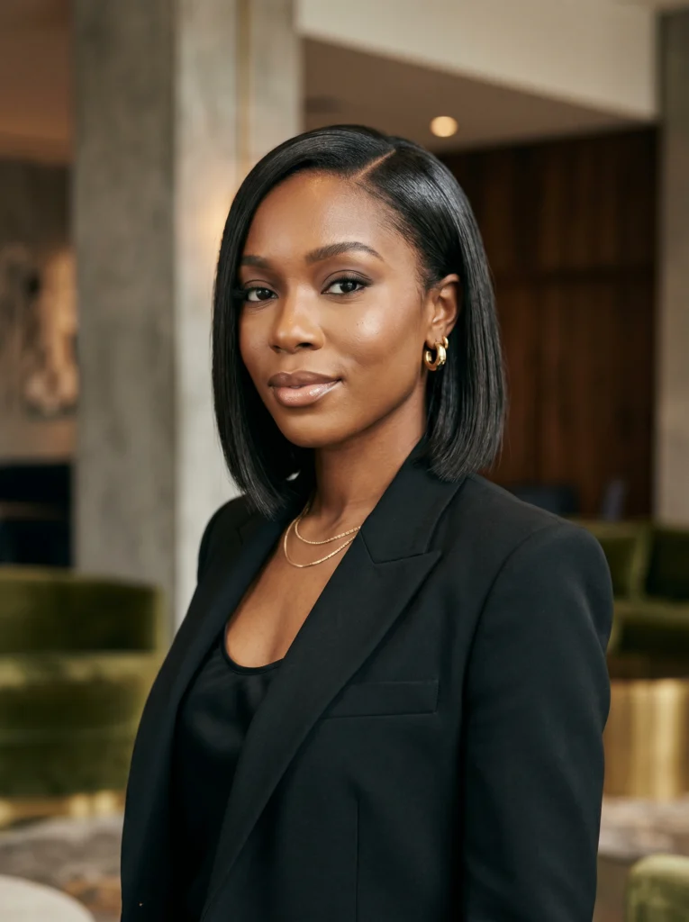 Sleek Classic Chin-Length Bob