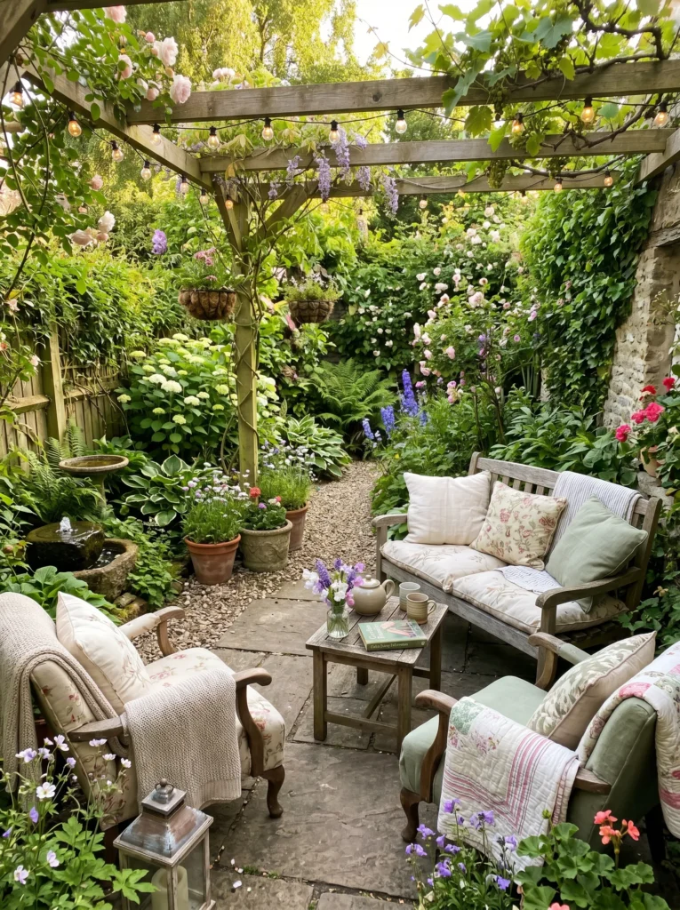 Backyard Garden Hideaway