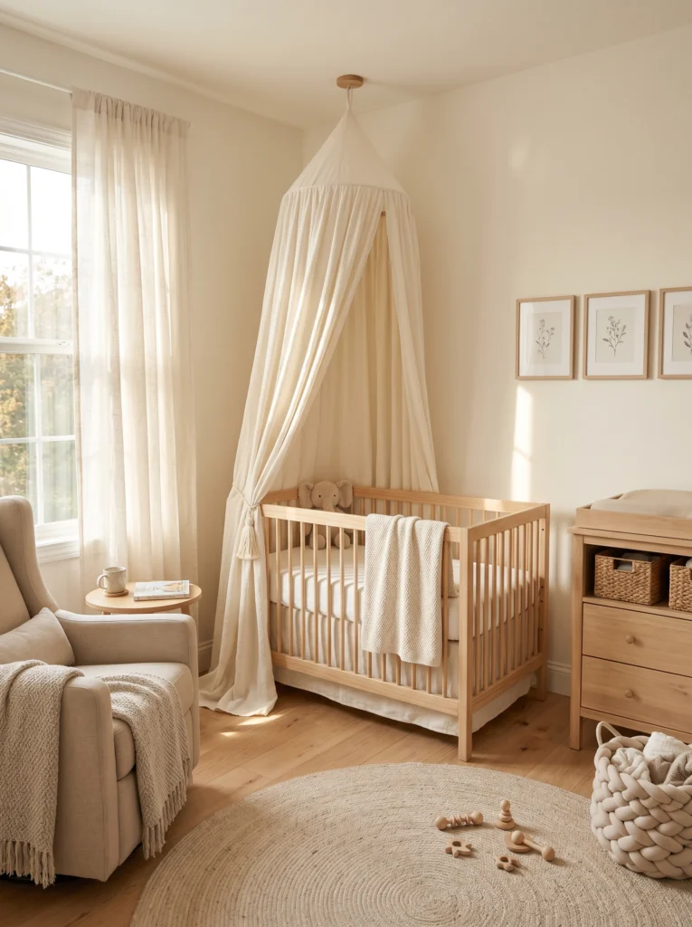 Canopy Above Crib