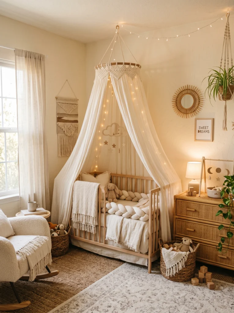 Canopy Above Crib