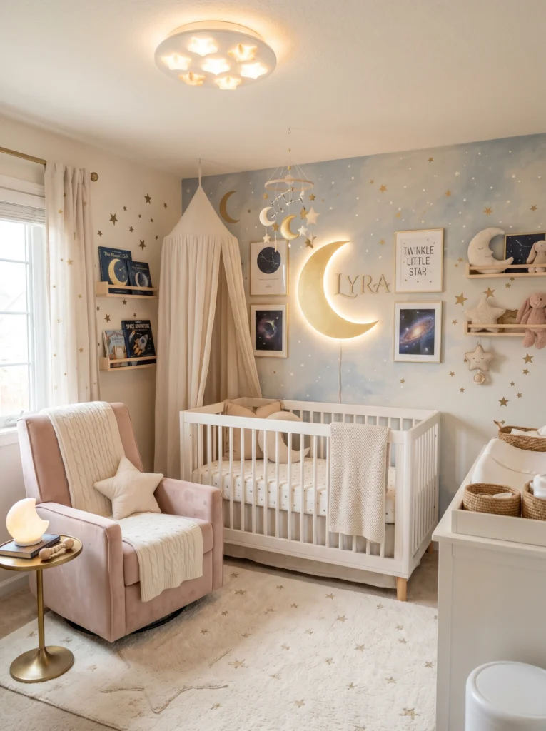 Celestial Moon and Stars Nursery