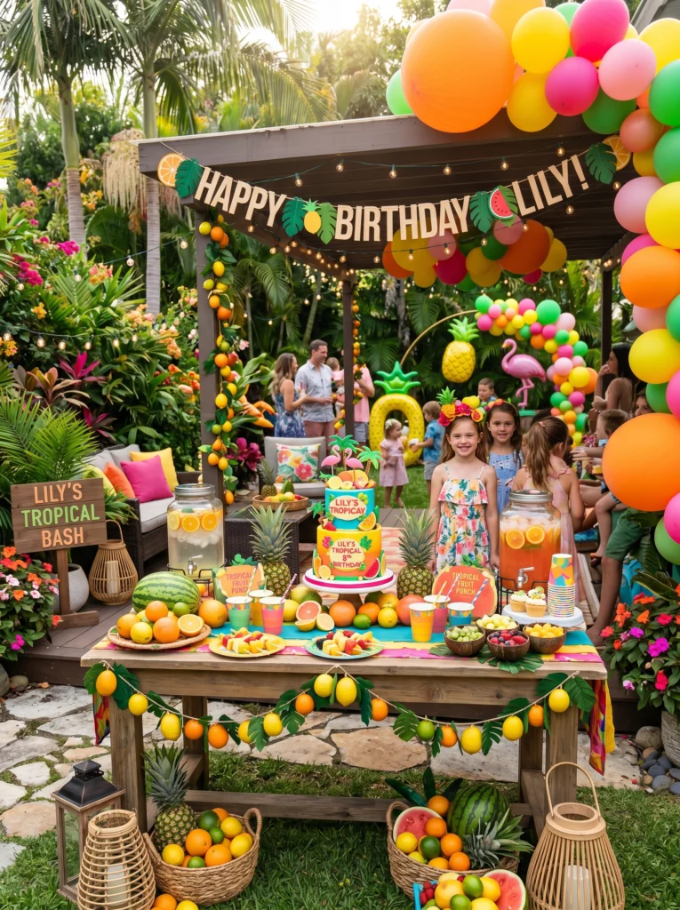 Tropical Fruit Party