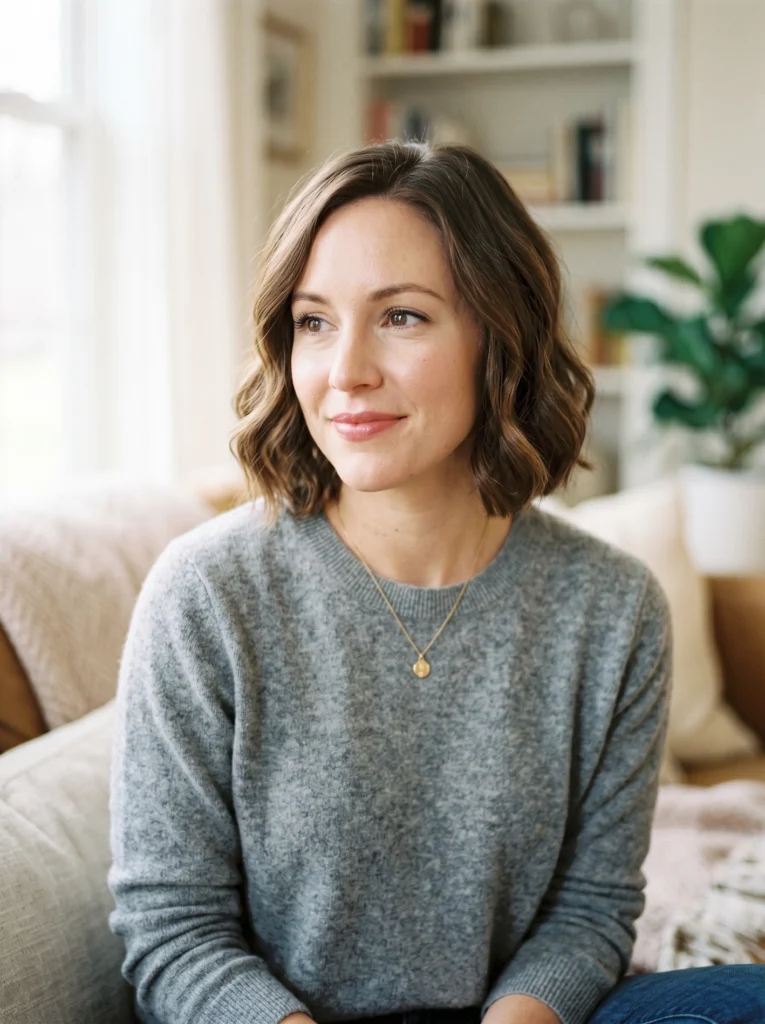  Wavy Chin-Length Bob