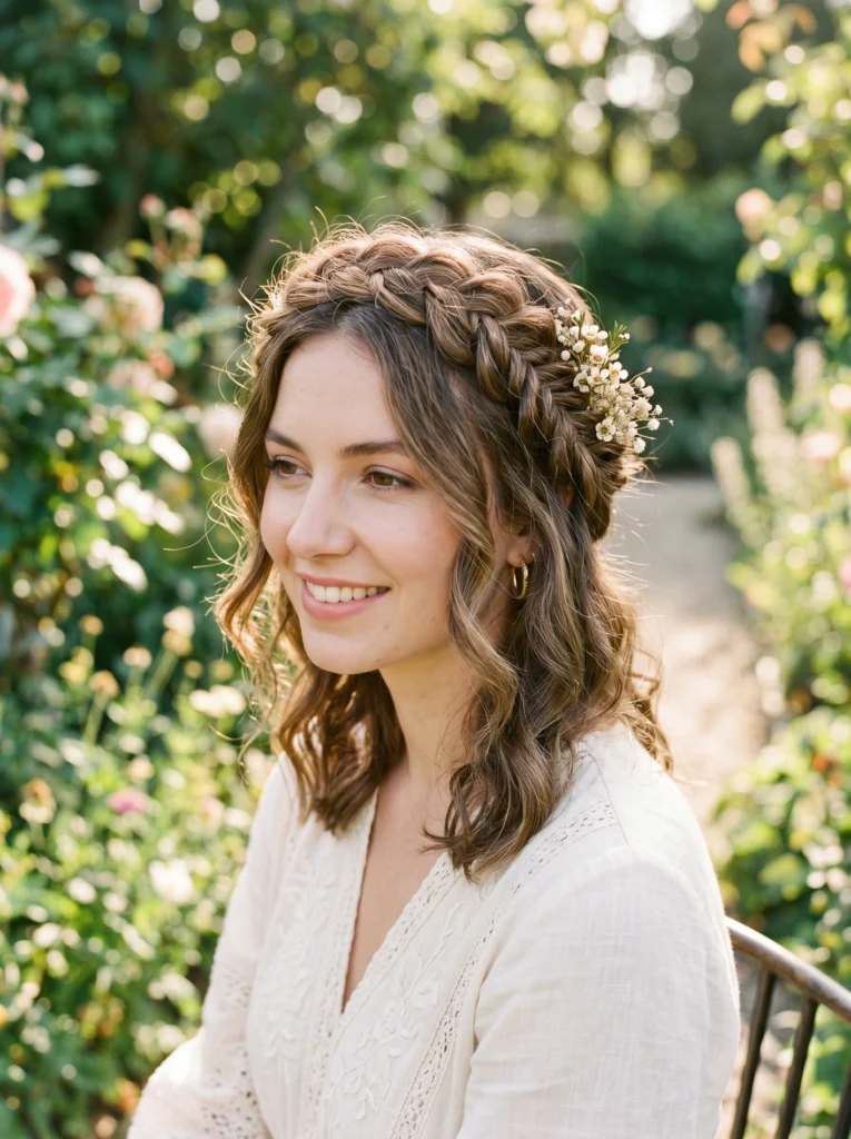 Braided Crown Hairstyle