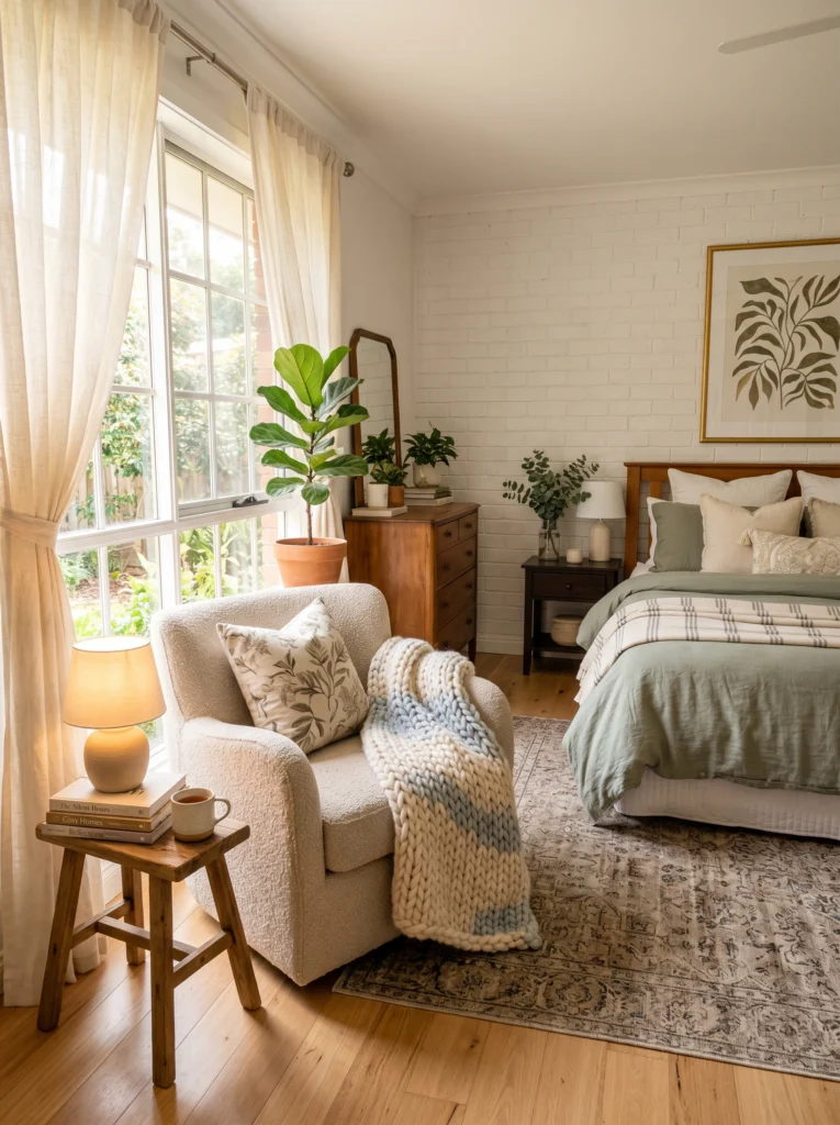  Add a Bench or Reading Chair