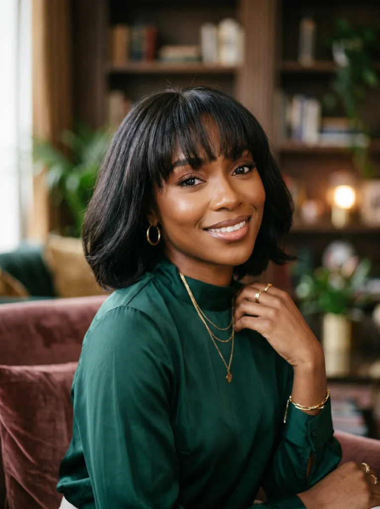 Bob with Bangs