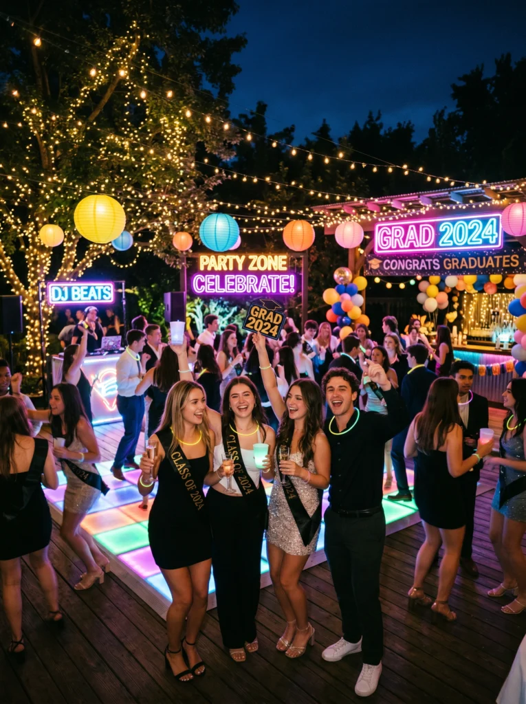 . Glow Night Graduation Party