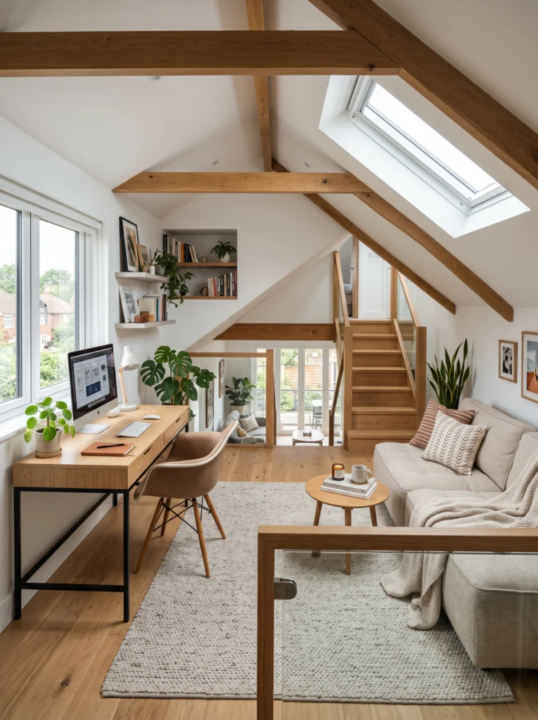 Loft Workspace + Lounge Combo