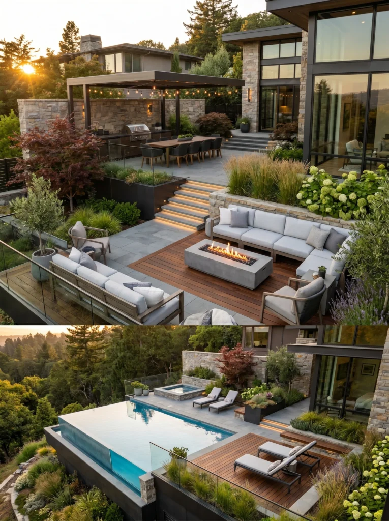 Multi-Level Patio Design