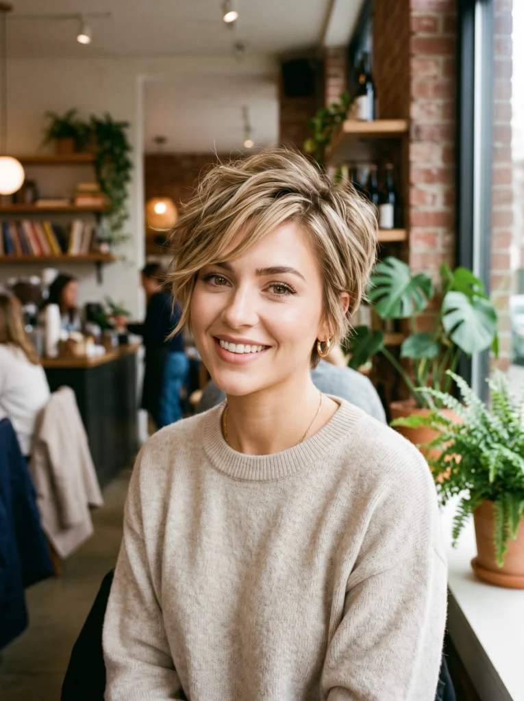Tapered Pixie Cut